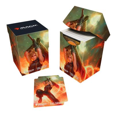 Magic x Final Fantasy: 100+ Deck Box - Cloud