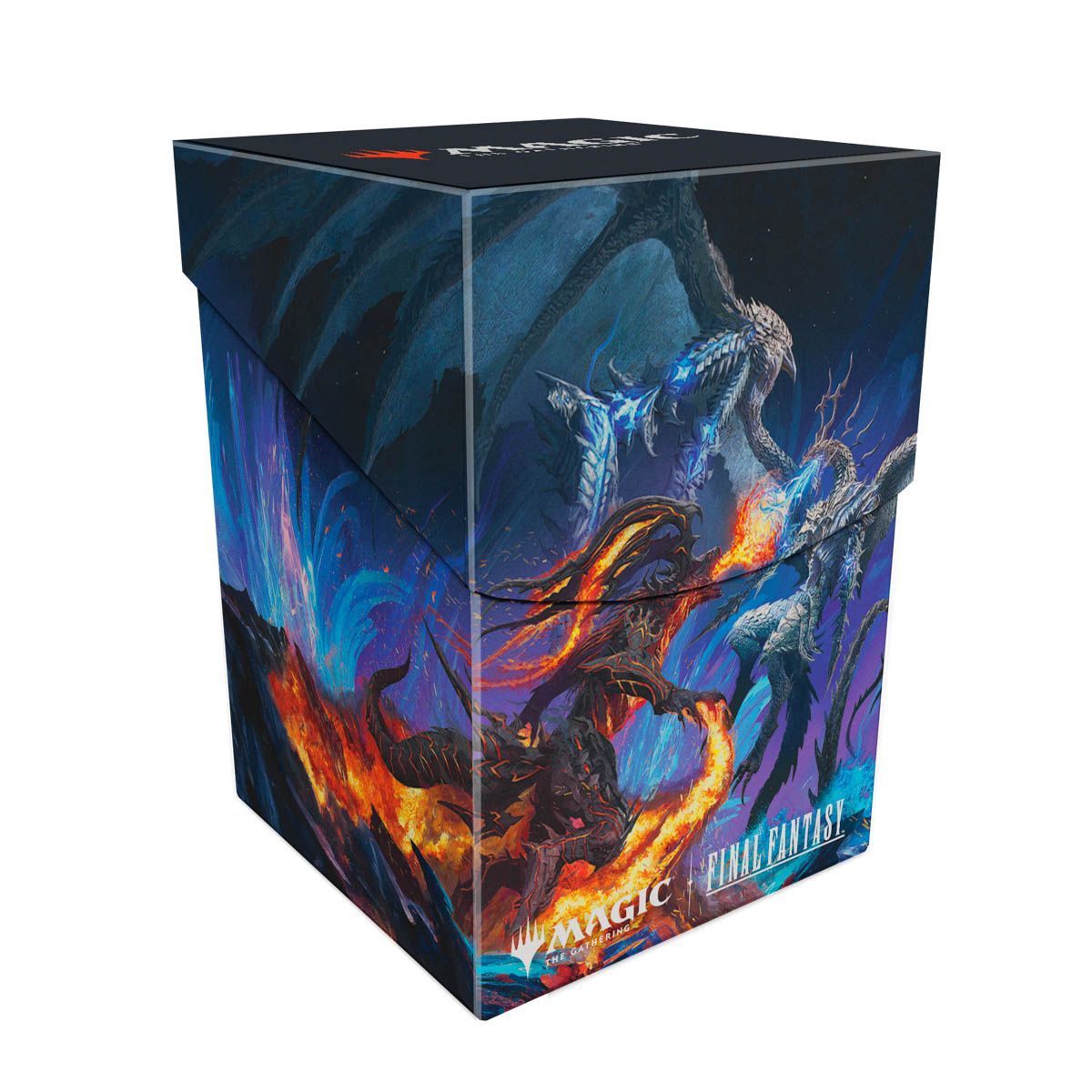 Magic x Final Fantasy: 100+ Deck Box - Bahamut &amp; Ifrit