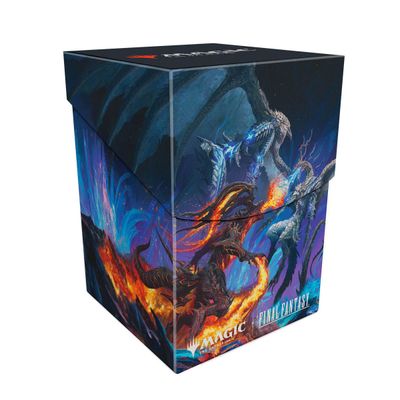 Magic x Final Fantasy: 100+ Deck Box - Bahamut &amp; Ifrit