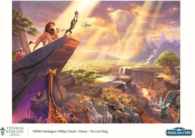 Harlington Thomas Kinkade Puzzle - Disney - The Lion King 1000pc