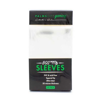 Palms Off: Mint Fit BGS Sleeves (Regular) - 100pc
