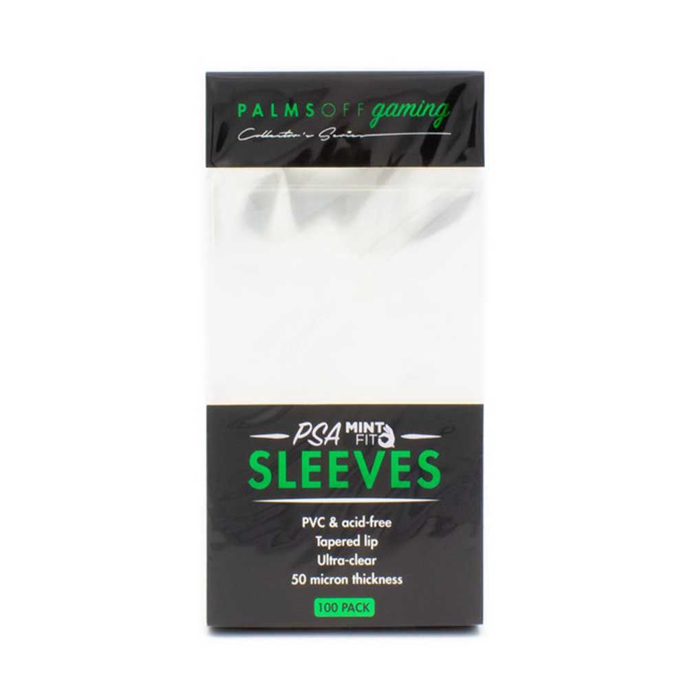 Palms Off: Mint Fit PSA Sleeves (Regular) - 100pc