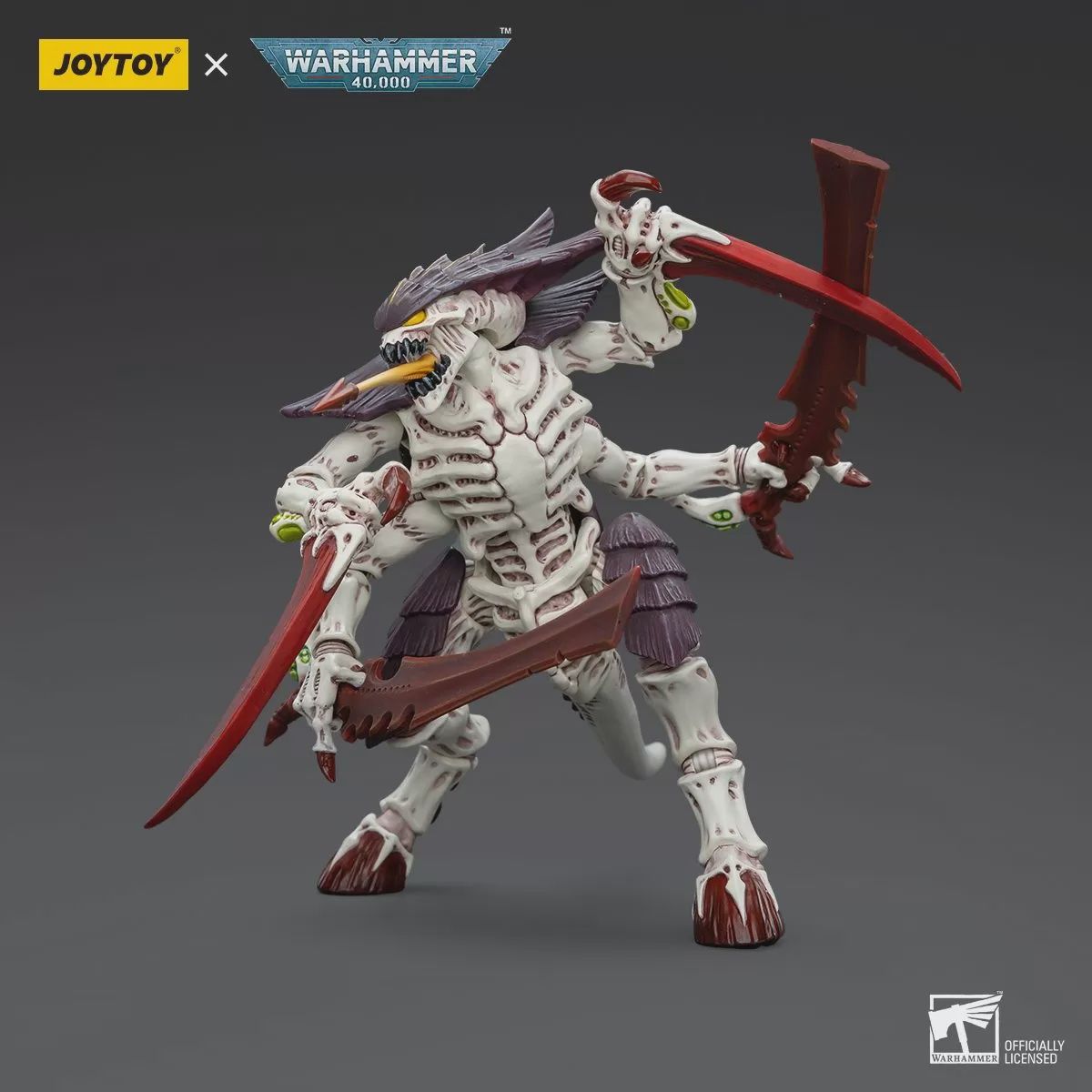 Warhammer Collectibles: 1/18 Scale Tyranids Hive Fleet Leviathan Tyranid Warrior with Boneswords