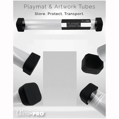 Ultra Pro: UP15531 Playmat and Artwork Tube - Square End Cap