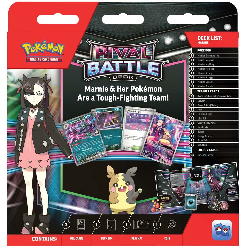 Pokémon - TCG - Rival Marnie/Steven Battle Deck (Assorted), Model: Marnie