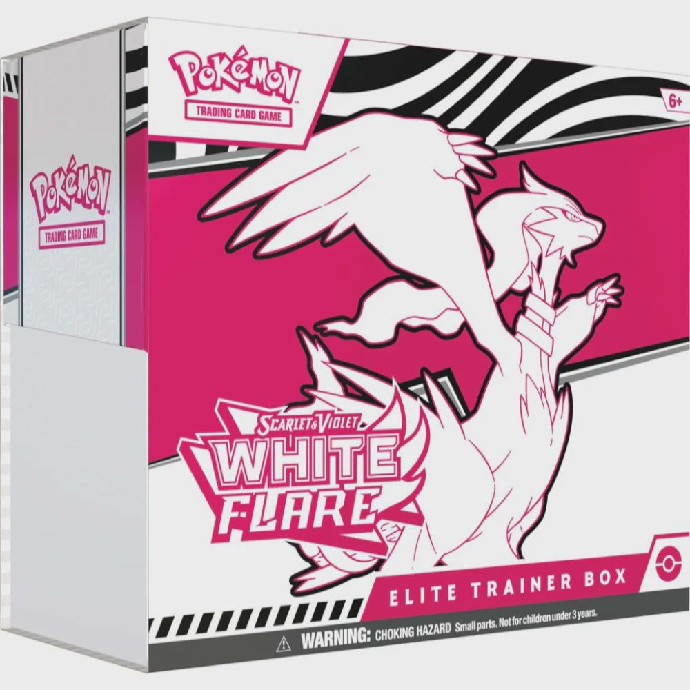Pokemon TCG Scarlet &amp; Violet 10.5 White Flare Elite Trainer Box (July 18)
