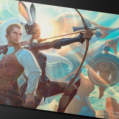 Magic x Final Fantasy: Playmat - Balthier &amp; Fran