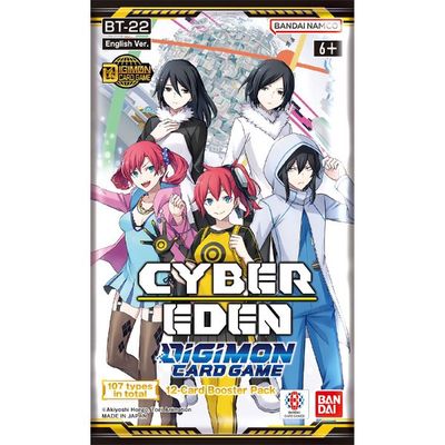 Digimon Card Game: Booster Box - Cyber Eden [BT-22]