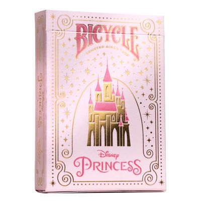 Bicycle Disney Princess Pink Playing Cards