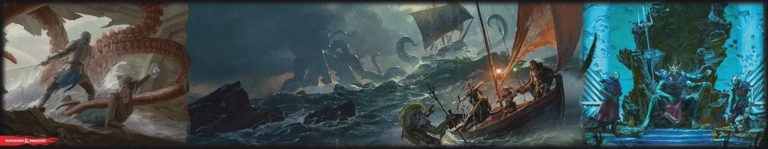 D&amp;D: Of Ships and The Sea – Dungeon Master&#39;s Screen