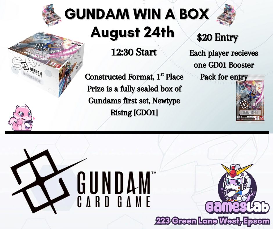 Gundam Card Game: Win a Box