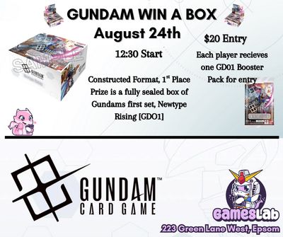 Gundam Card Game: Win a Box