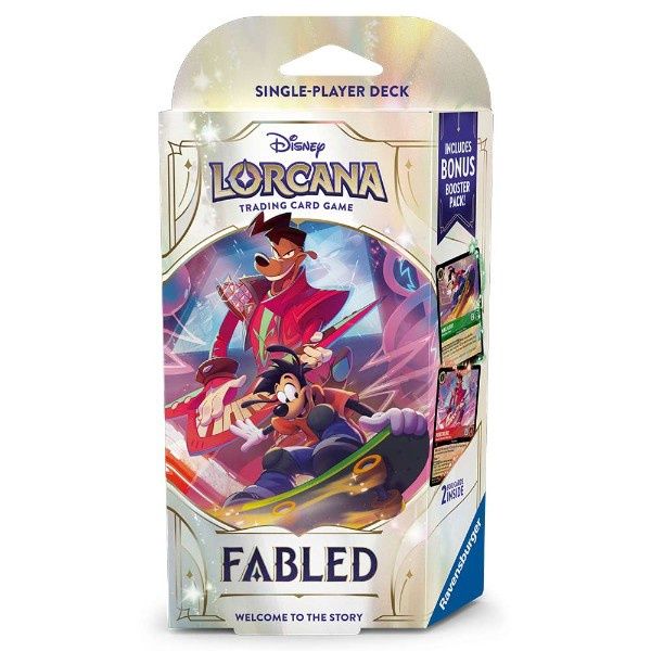 Lorcana: Fabled - Starter Deck Powerline &amp; Max (Emerald/Ruby)