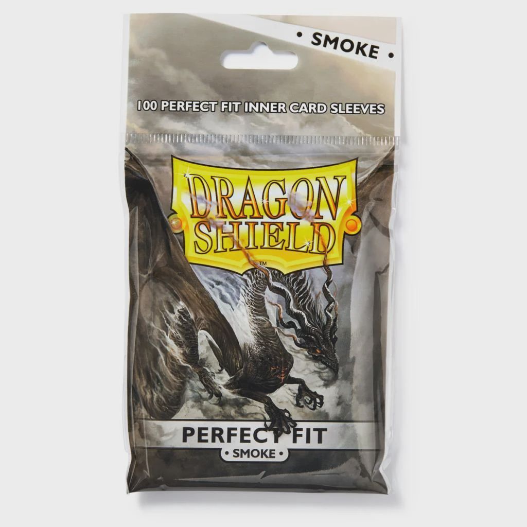 Dragon Shield: Perfect Fit Inner Sleeves – Smoke
