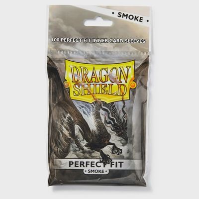 Dragon Shield: Perfect Fit Inner Sleeves – Smoke