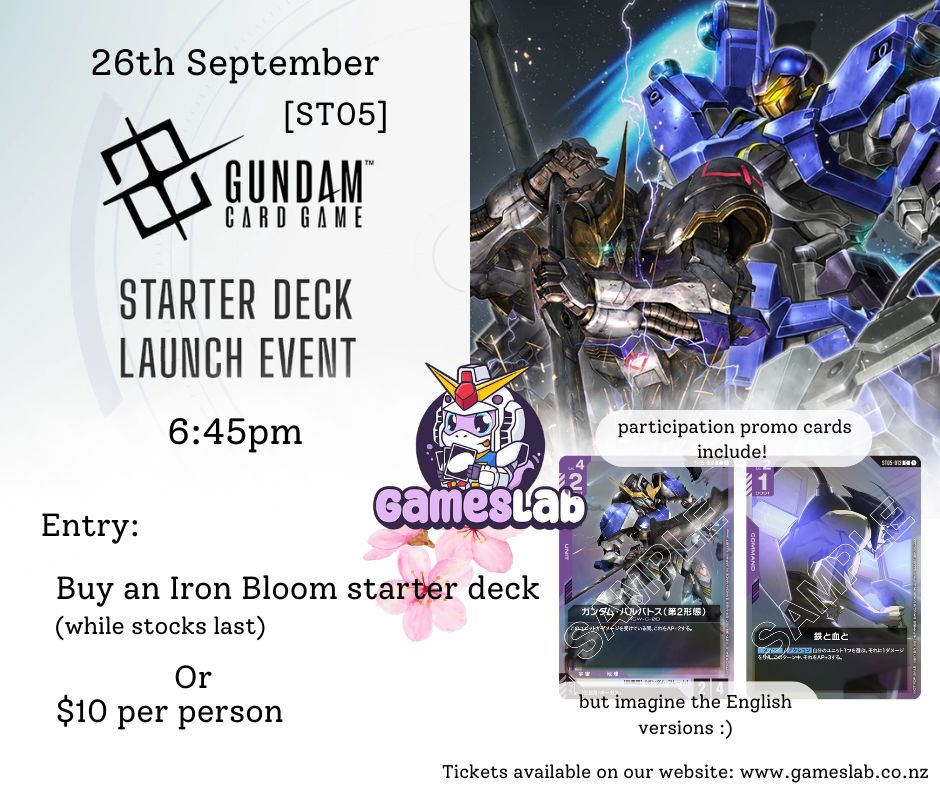 Gundam ST-05 Release Event - Iron Bloom