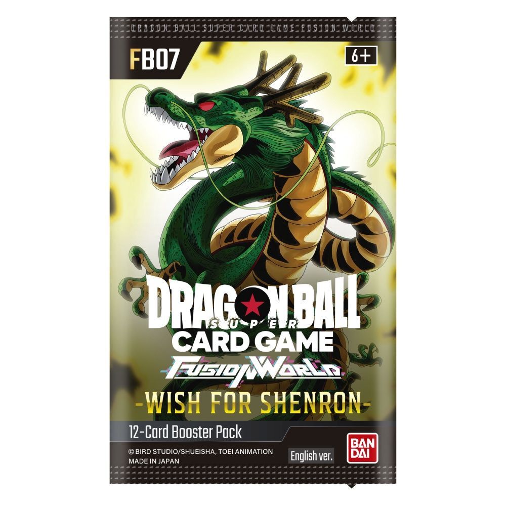 Dragon Ball Super Card Game: Fusion World – Booster Display: Wish For Shenron [FB07] Booster Pack