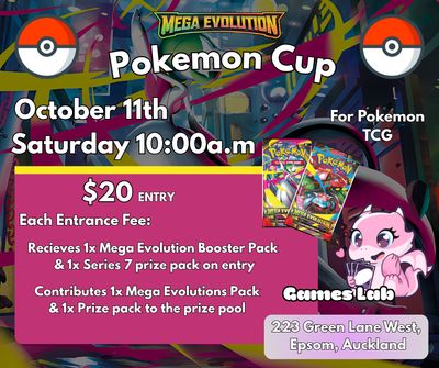 Pokemon Cup: 11 October 2025