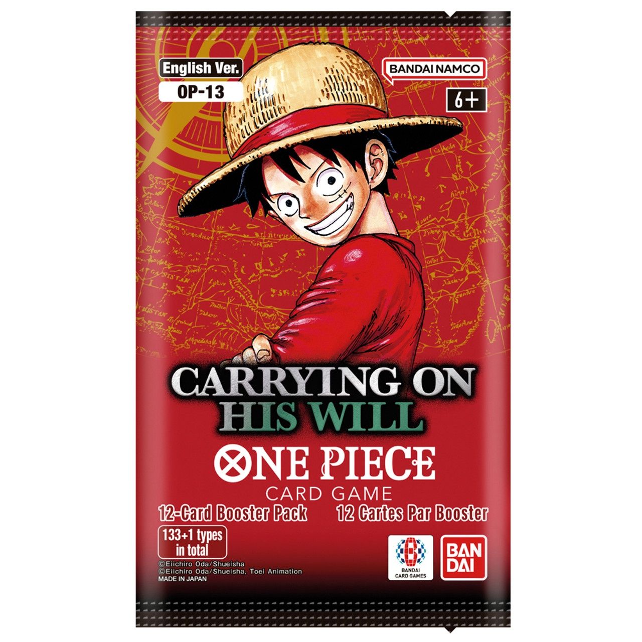 One Piece Booster Pack– Carrying On His Will [OP-13]