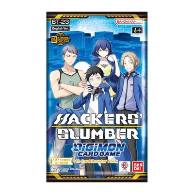 Digimon: Booster Pack – Hacker&#39;s Slumber [BT-23]”