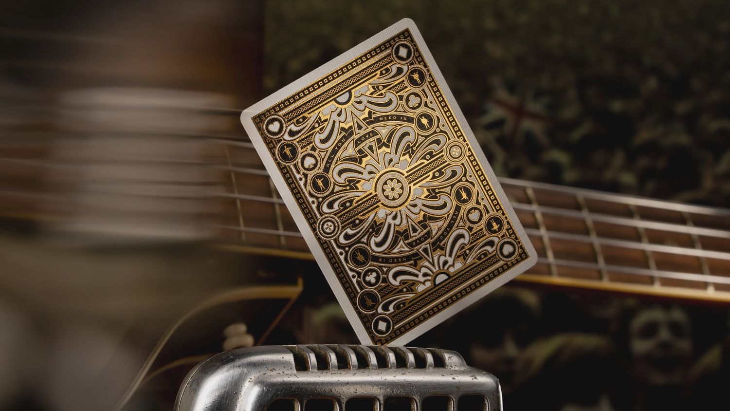 The Beatles (Special Edition) Playing Cards - Black