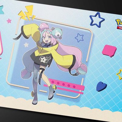 Pokemon Iono and Bellibolt Playmat