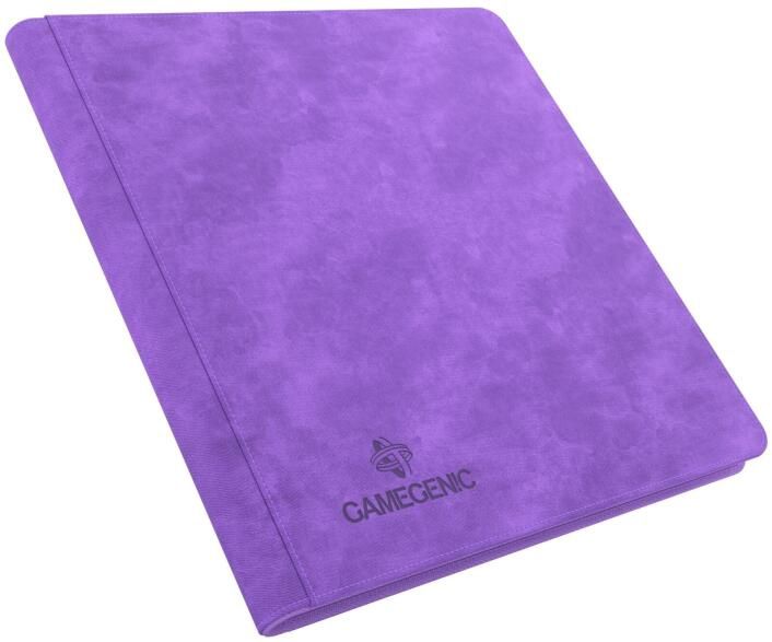 Gamegenic Zip-Up Album 24-Pocket - Purple