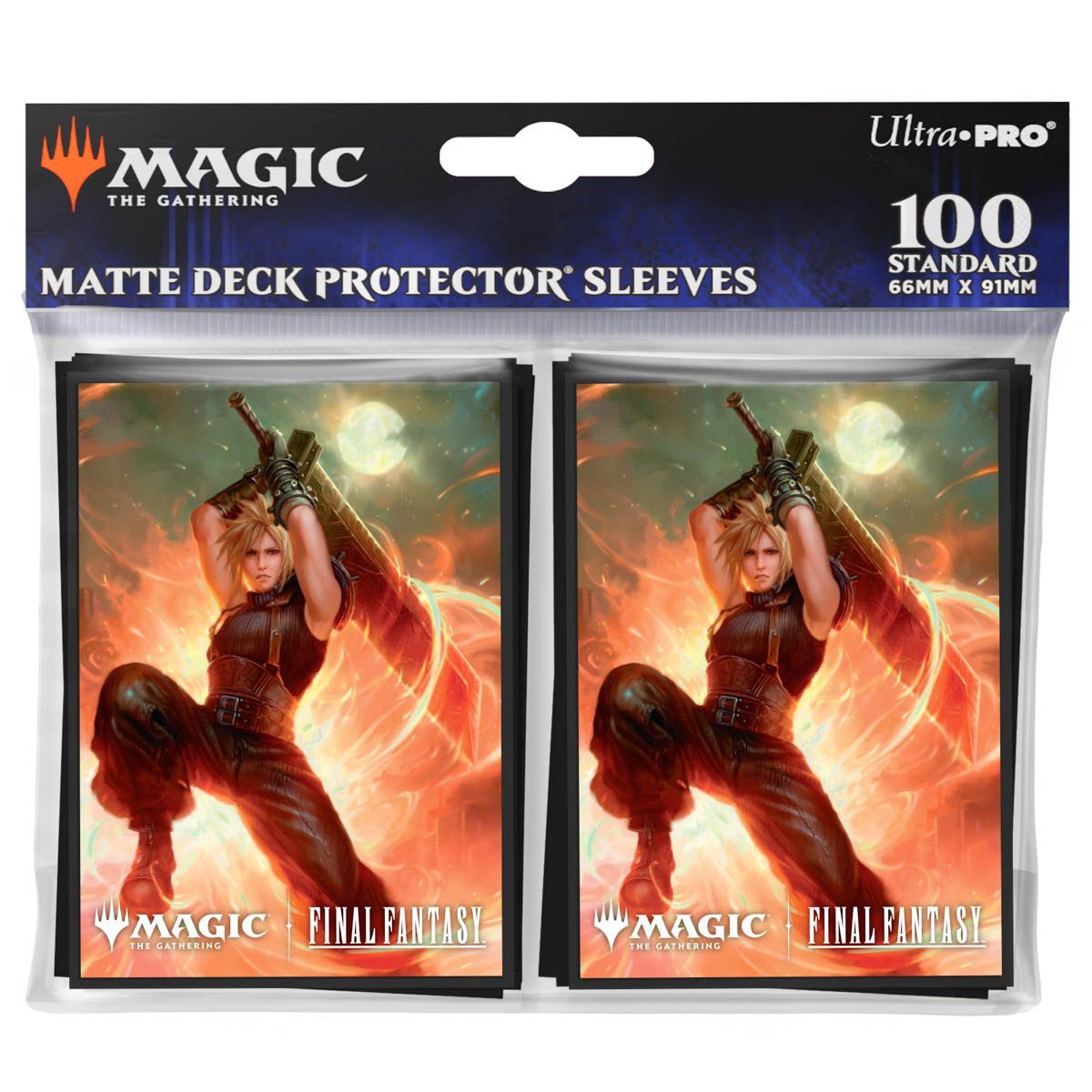 Magic x Final Fantasy: 100ct Sleeves - Cloud