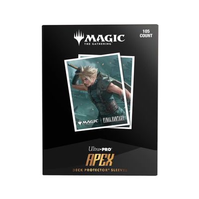 Magic x Final Fantasy: 105ct Apex Deck Sleeves - Cloud
