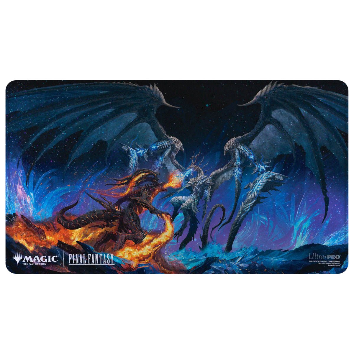 Magic x Final Fantasy: Holofoil Playmat - Ifrit &amp; Bahamut