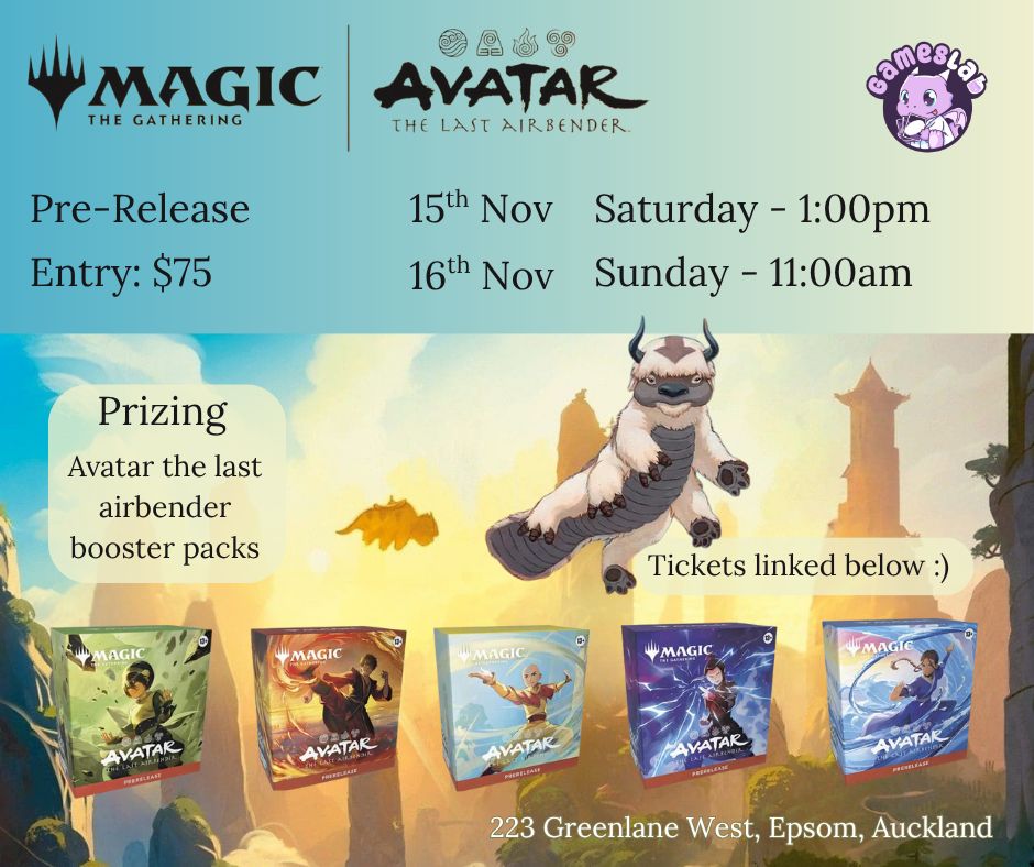 Magic x Avatar: The Last Airbender - Prerelease!!