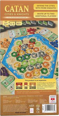 CATAN (6th Edition) - Cities &amp; Knights Expansion 5-6 Player Expansion