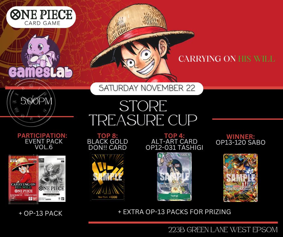 Op-13 Store Treasure Cup