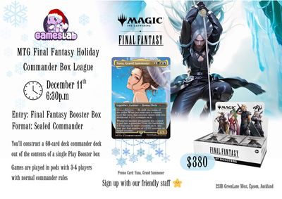 Magic x Final Fantasy Holiday Commander Box League