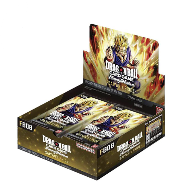 Dragon Ball: Fusion World – Booster box: Saiyan&#39;s Pride [FB08]
