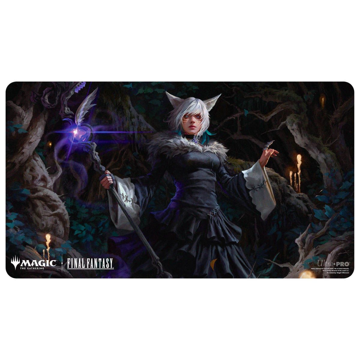 Magic x Final Fantasy: Playmat - Y’shtola, Night’s Blessed