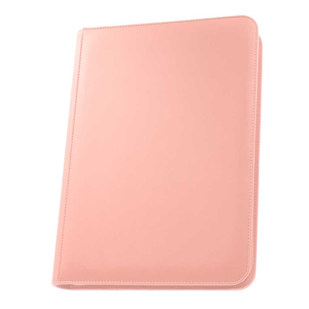 Palms Off STEALTH 9 Pocket Zip Binder – Pink