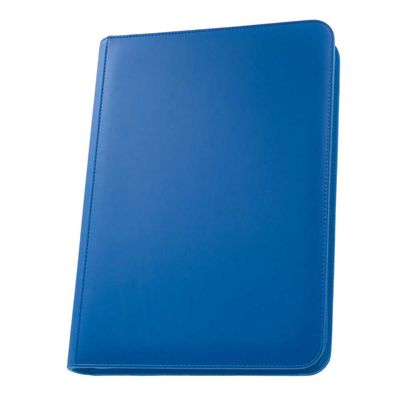 Palms Off STEALTH 9 Pocket Zip Binder – Blue