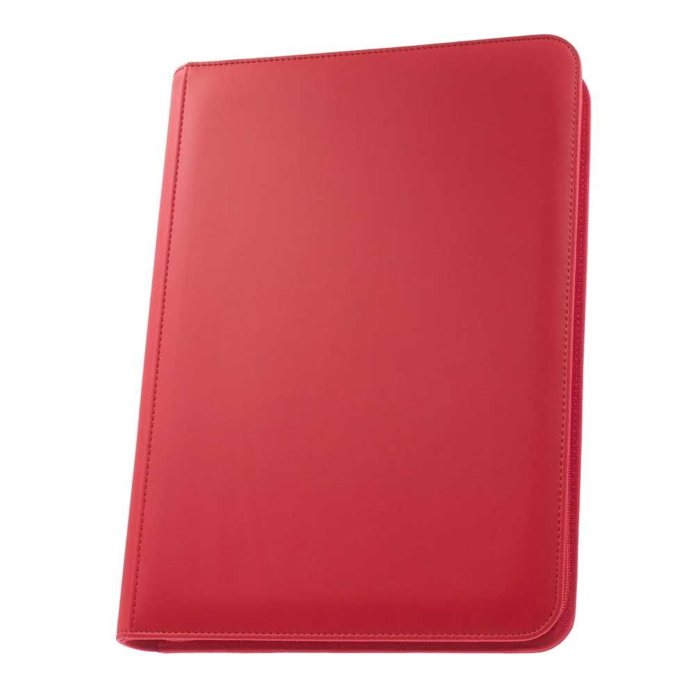 Palms Off STEALTH 9 Pocket Zip Binder – Red