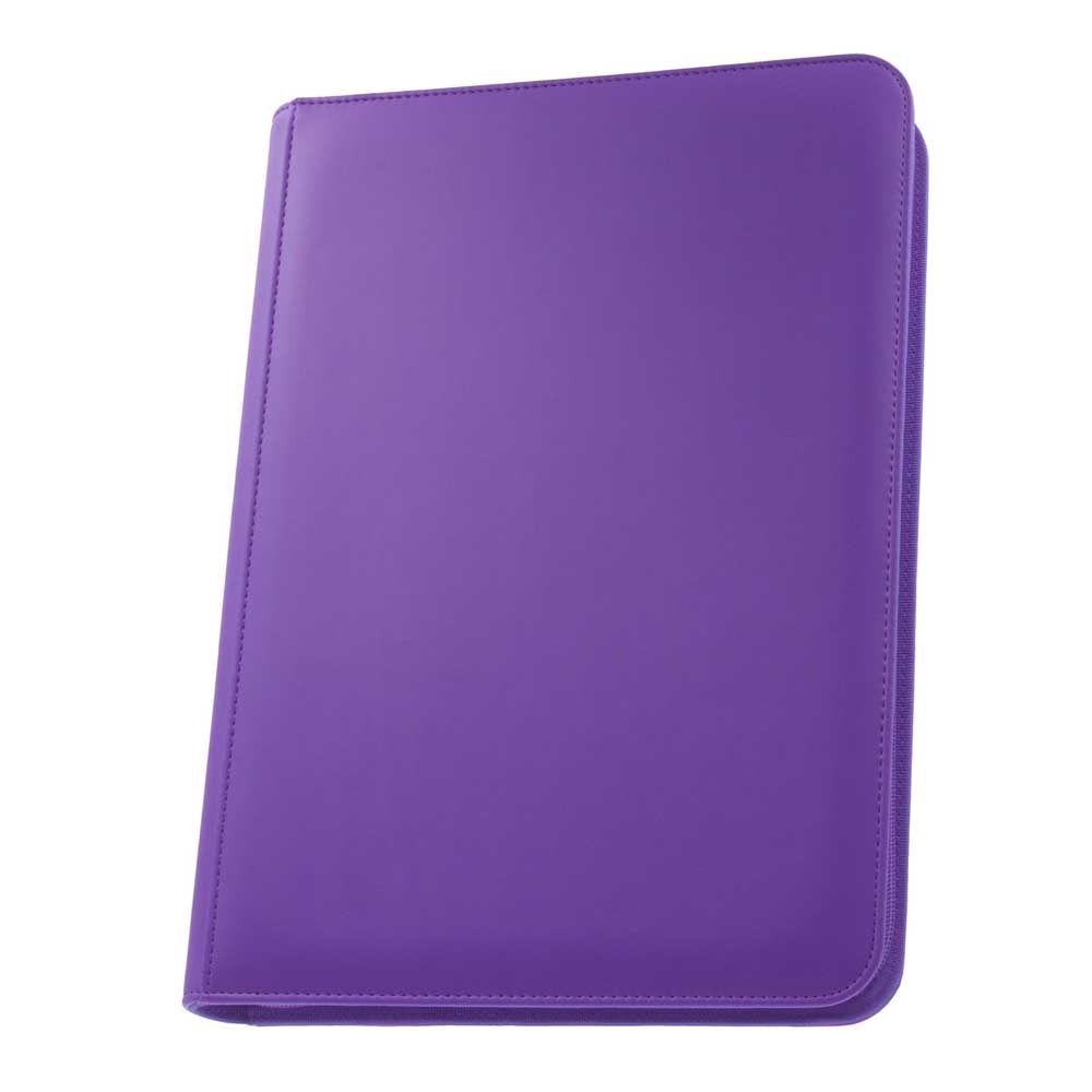 Palms Off STEALTH 9 Pocket Zip Binder – Purple