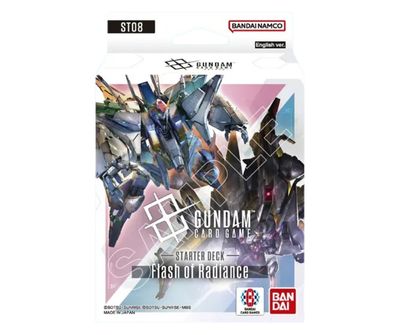 Gundam Card Game: Starter Deck Display – Flash of Radiance [ST08]