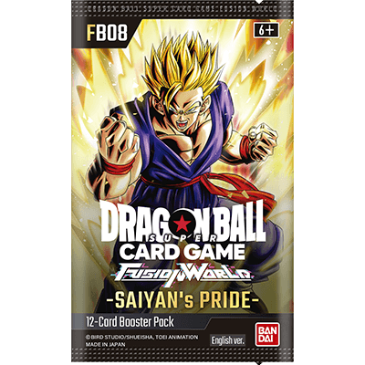 Dragon Ball Fusion World – Booster Pack: Saiyan&#39;s Pride [FB08]