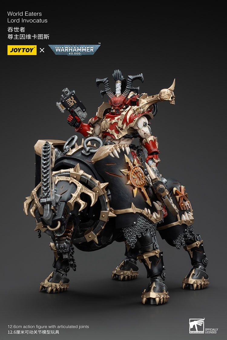 JOYTOY x WARHAMMER - World Eaters Lord Invocatus