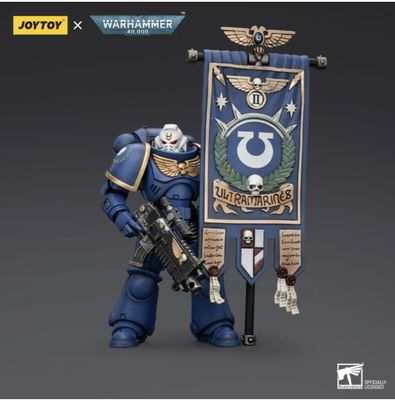 JOYTOY x WARHAMMER - Ultramarines Heroes of the Chapter Primaris Ancient Posca