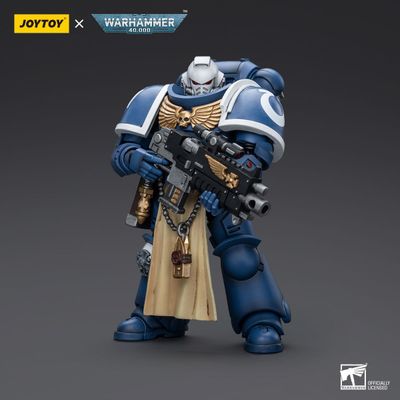 JOYTOY x WARHAMMER - Ultramarines Sternguard Veteran with Bolt Rifle (1/18 Scale)