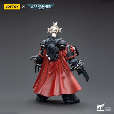 JOYTOY x WARHAMMER - Black Templars Primaris Sword Brethren Alberic (1/18 Scale)