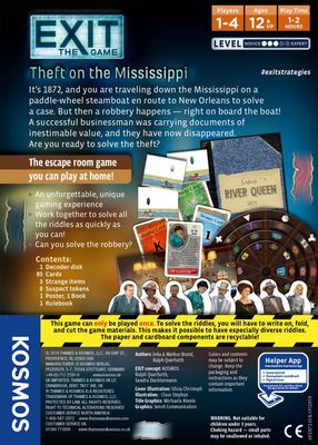 Exit the Game: The Theft on the Mississippi