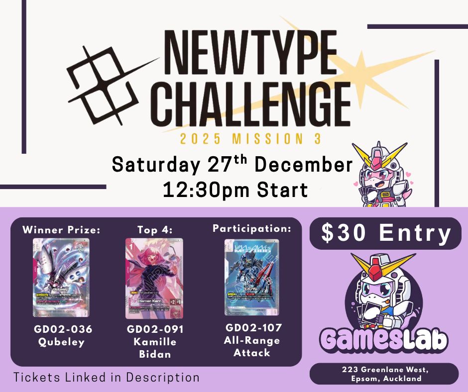 Newtype Challenge: Mission 3 (27/12/2025)