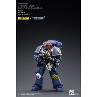 JOYTOY x WARHAMMER - Ultramarines Brother Veteran Sergeant Castor