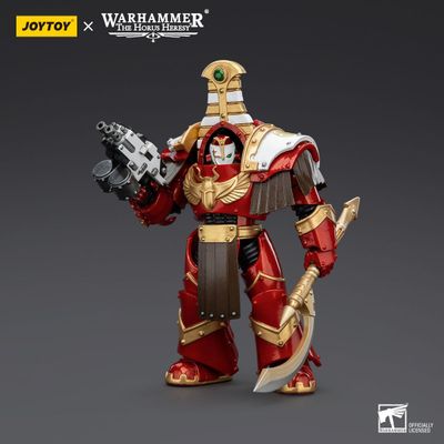 JOYTOY x WARHAMMER (The Horus Heresy) - Thousand Sons Sekhmet With Combi-Bolter And Achea Force Weapon